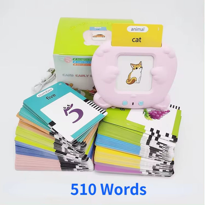 Talking Flash Cards for Toddlers - Interactive Learning Reader