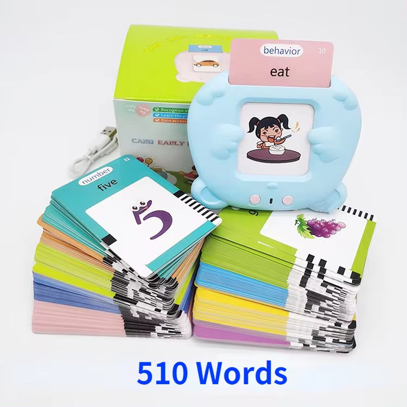 Talking Flash Cards for Toddlers - Interactive Learning Reader